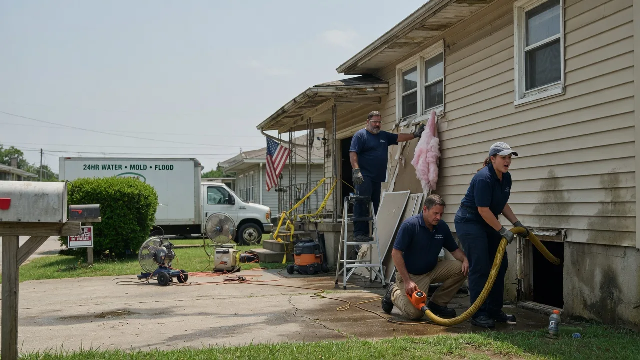 Water Damage Repair in Harwick, PA near me